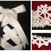 Gothic-Armstulpen, mit Spitze und Schleife – Bild 5