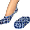 Häkel-Pantoffel "Himmelblau" – Bild 2