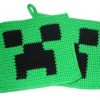 Creepy Monster-Topflappen, grün – Bild 2
